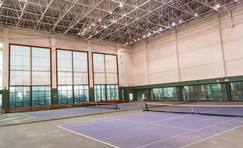 郑州黄金时代健身学院网球室内环境