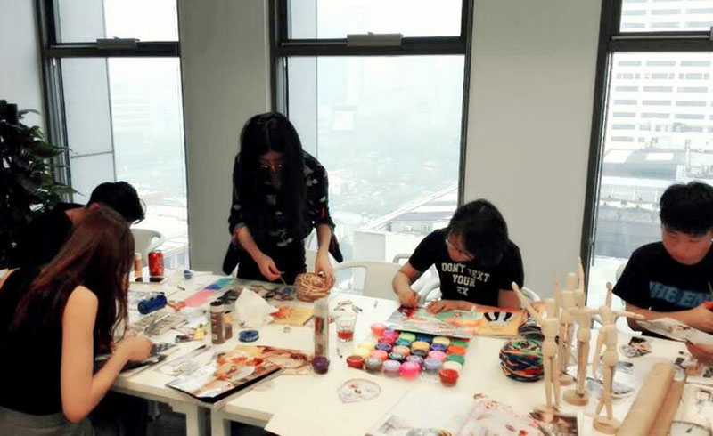 深圳国际艺术教育学员学习