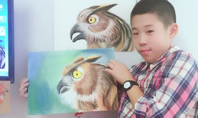 上海德懿画室_少儿美术作品展示