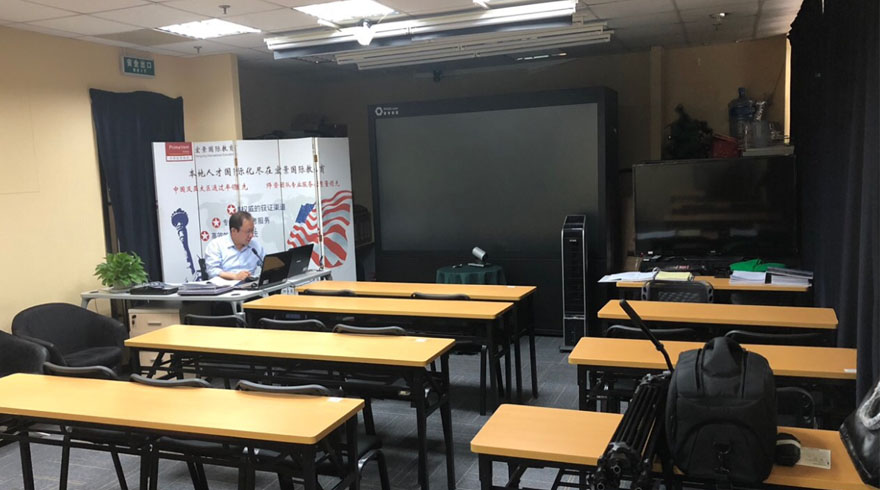 武汉宏景国际教育教室环境