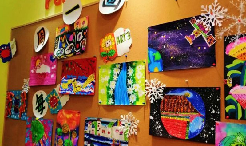 儿童画画作品展示
