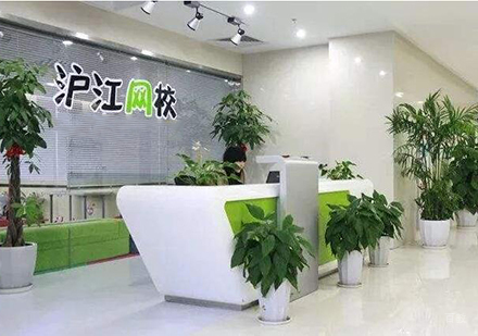 北京沪江网校_学校环境招生前台
