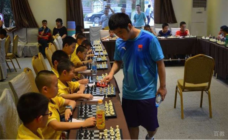 国际象棋教学现场