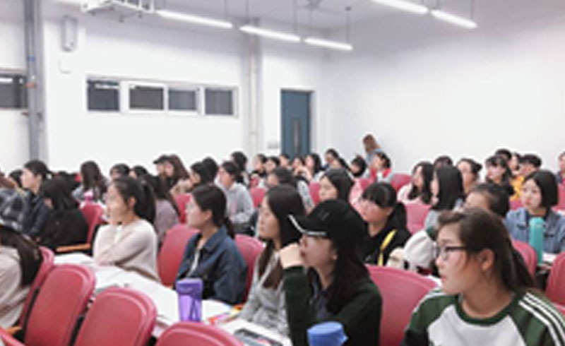 郑州语言家外国语_韩语公开课环境