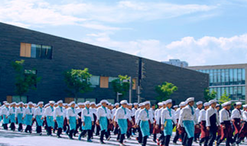 石家庄北方钓鱼台烹饪学校_校区环境