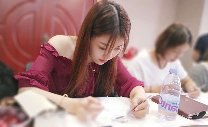上海栢翼美业_学员风采