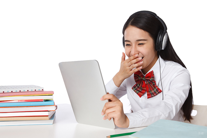 学员在线学习中