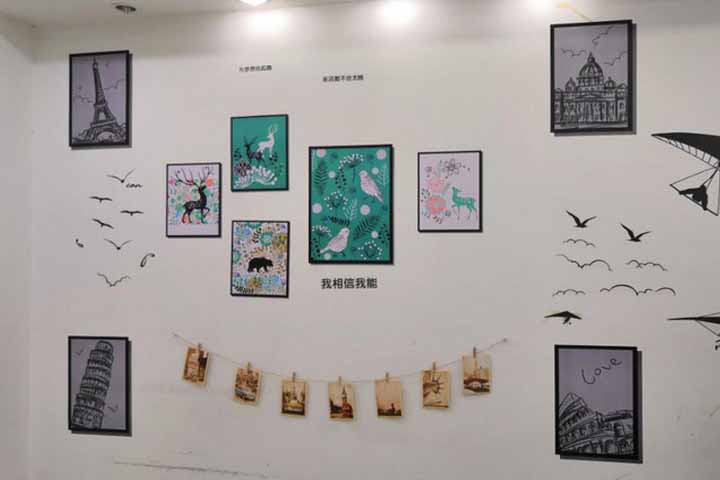 南京六度教育展览墙