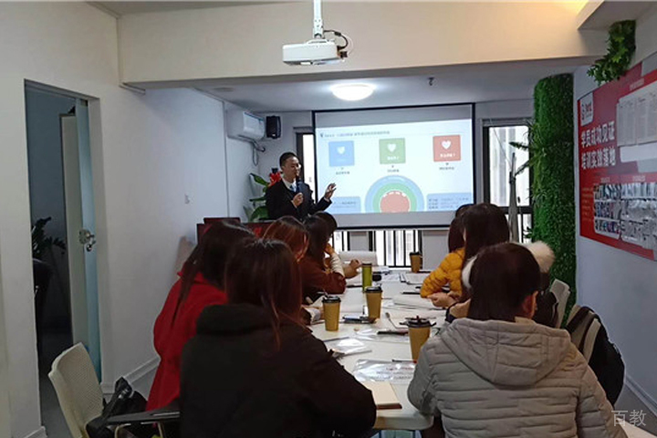 PPT课堂老师授课现场