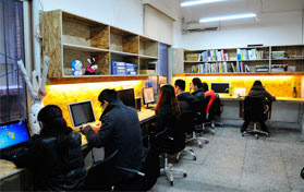 重庆307设计师培训学校自习室环境