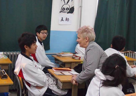 北京新桥外国语高中学校_课堂场景