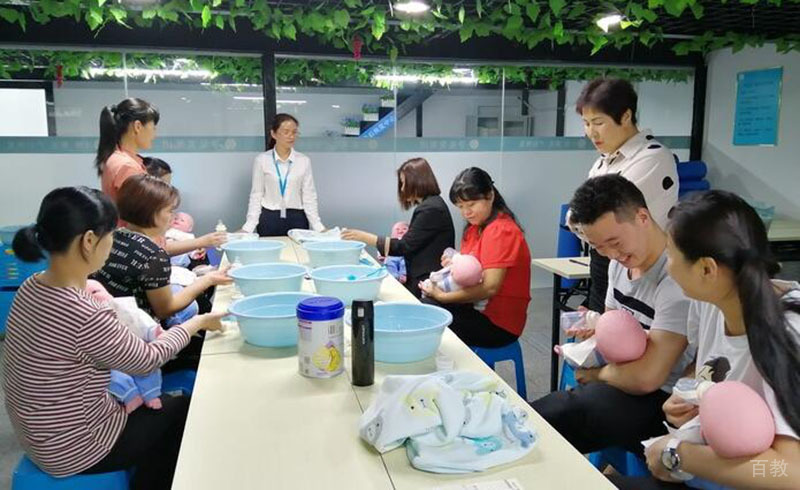 孕见美产后恢复中心课程学习氛围