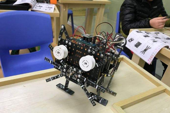 福州乐博乐博机器人_学员课堂作品