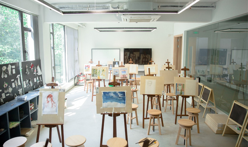 上海阿德科特国际学校画室环境