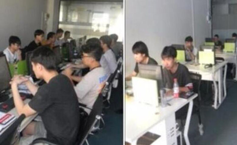 深圳新牛程序员上课学习气氛