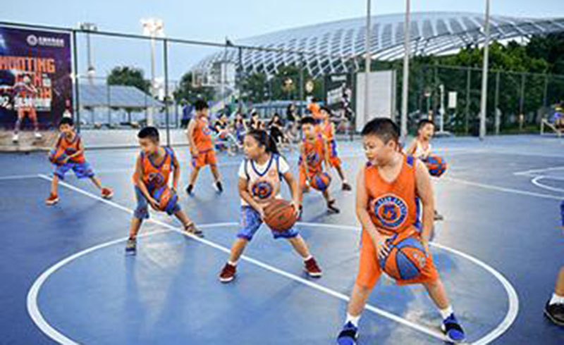 深圳五星体育运动篮球教学课堂