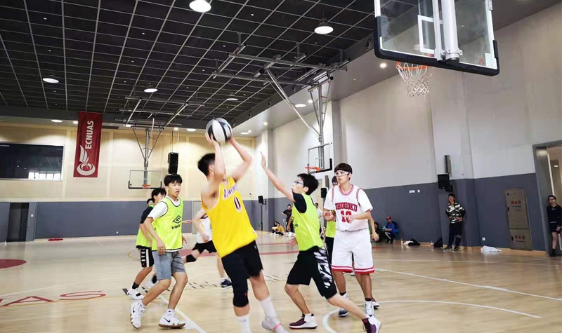 上海华东师范大学附属双语学校篮球活动