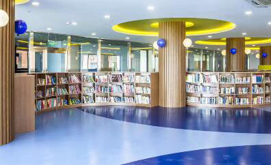 上海诺美学校阅览室