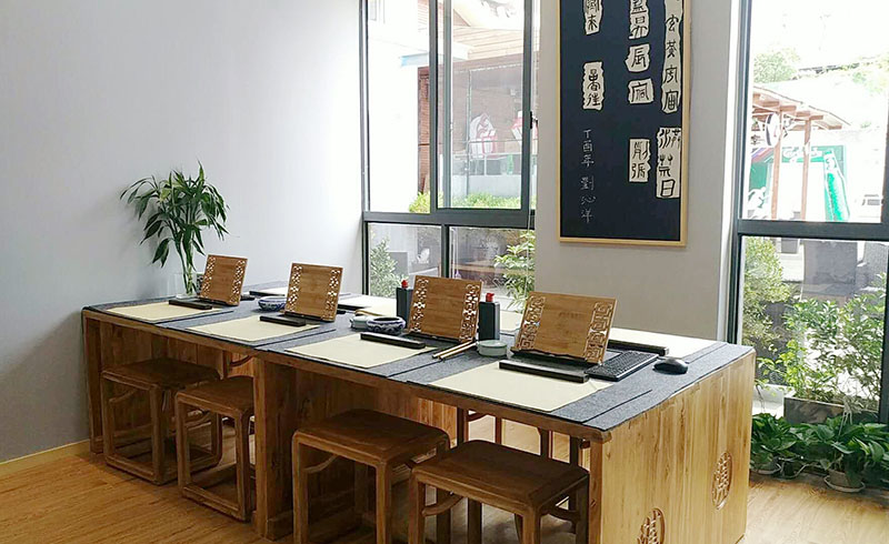 上海汉翔书法教育教室环境