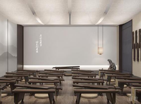 三千小童国学馆学校环境素材