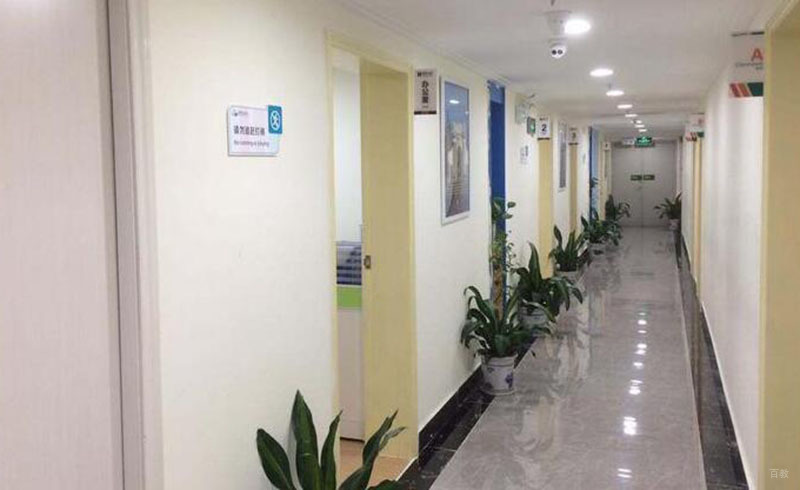 深圳优路教育_优路教育校区走廊环境