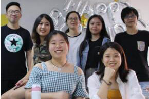 杭州得分教育_师生合照