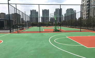 上海五星体育培训篮球场环境