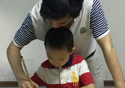 福州九龙学堂艺术教育_毛笔字教学