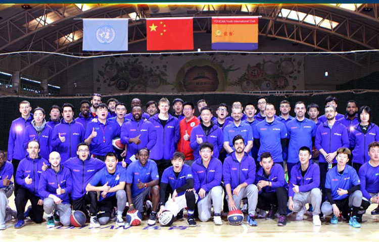 北京优肯篮球校区环境
