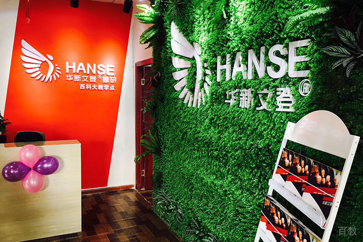 成都华新文登教育logo展示区