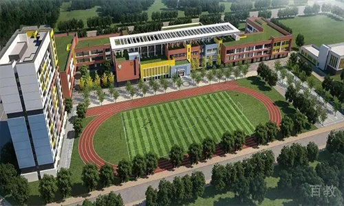 学校俯视图