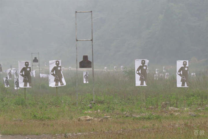 军训基地射击训练场
