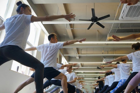 北京一伽一瑜伽学院训练课堂