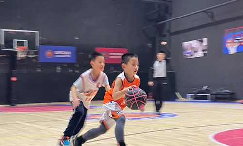 北京USBA美国篮球学院少儿篮球比赛