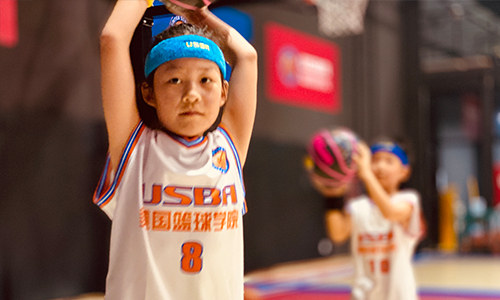 北京USBA美国篮球学院学员风采
