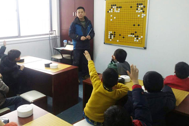 上海同雅堂的围棋培训课堂