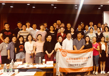 校区报名学员合影