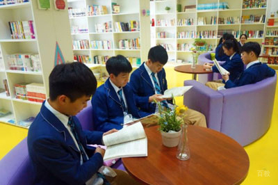 杭州仁和外国语学校_学校图书馆