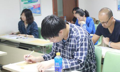 北京新天空日本语学员学习