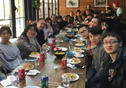 北京西朗西班牙语学生聚餐
