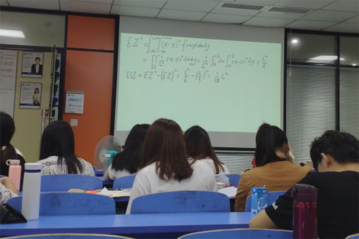 重庆文登考研课堂学习氛围