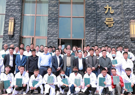 面授校区毕业学员合影