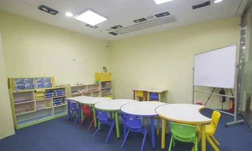 北京吉刻儿童中心上课的教室