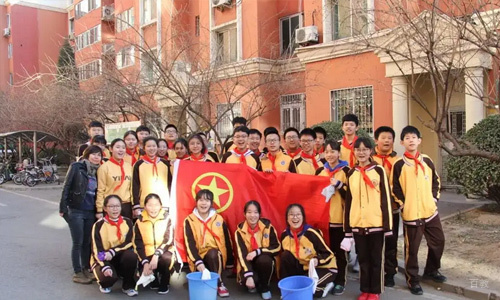 师生合影
