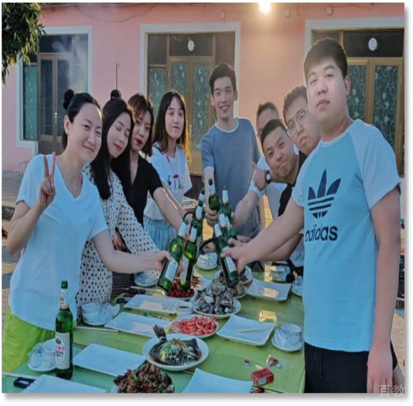 老师们学员聚餐现场