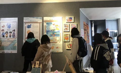 家长欣赏作品