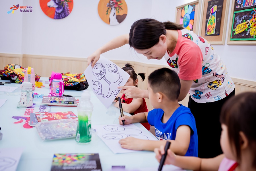 上海豌豆素质教育儿童美术培训
