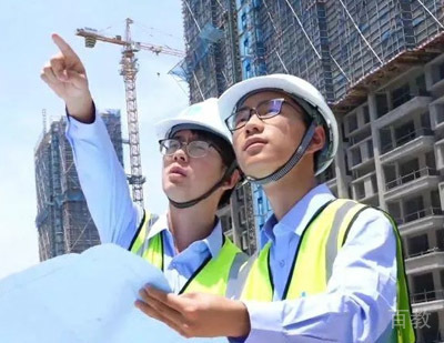 西安建皇教育_校区学员工地实地勘察展示
