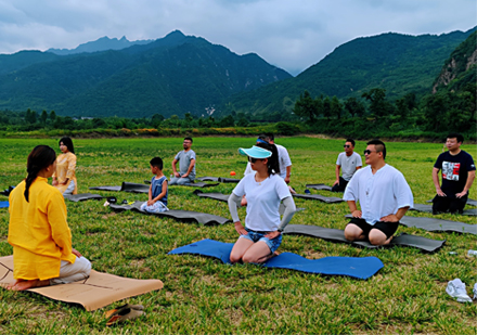 西安喜马拉雅瑜伽培训课堂场景展示