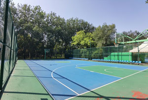 北京训练狮中考体育学校环境-朝阳公园校区